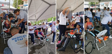 Hospital Paitilla acompañó a los atletas participantes en el Ironman 70.3 Panamá