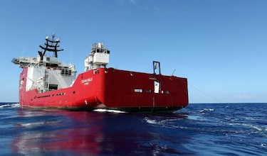 Barco chino detecta 'señal pulsante' en el sur del océano índico