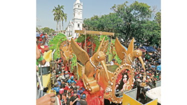 Masiva asistencia al Carnaval en el interior