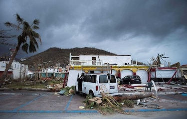 Alivio en San Martín y San Bartolomeo después de que huracán José pasó más lejos de lo previsto