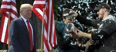 Trump cancela visita de Eagles a la Casa Blanca