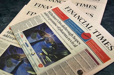 'Financial Times' es vendido a 'Nikkei' por más de mil millones de dólares