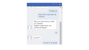 Investigan extorsión por Facebook