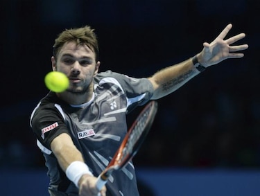 Wawrinka aplasta a Berdych en el Masters de tenis