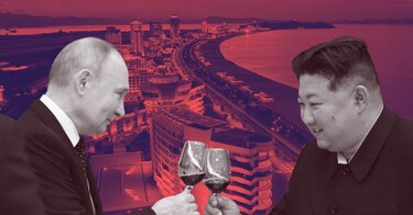 Cómo es el controvertido balneario al estilo Benidorm en Corea del Norte que recibió el primer grupo de turistas rusos