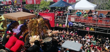 Agua, reinas y cámaras con reconocimiento facial en los carnavales de Chitré