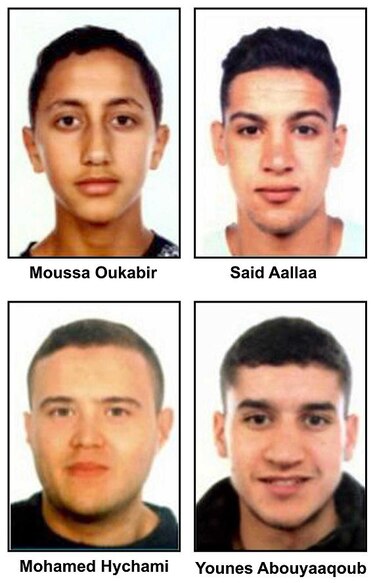 Identifican cadáveres de tres marroquíes, presuntos autores de atentados en España