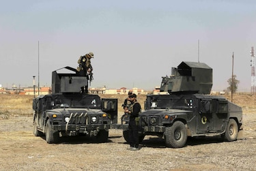 Tropas iraquíes hallan material para guerra química en Mosul
