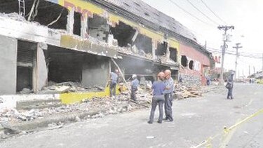 Incendio de almacenes fue por un cortocircuito
