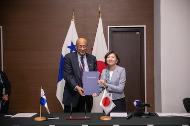 Panamá y Japón firman acuerdo de préstamo para la construcción de la línea 3 del metro