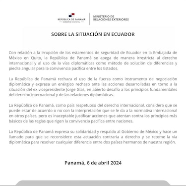 ‘Glas es un delincuente común y México, a sabiendas de eso, le da el asilo’