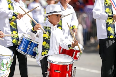 Así se vivió el desfile en Boquete, celebrando la independencia