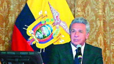 Lenín Moreno dice que no tolerará la corrupción