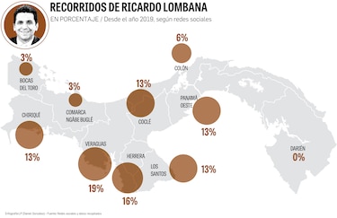 Panamá Oeste y Chiriquí, donde buscan los votos