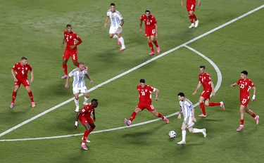 Inglaterra, la última prueba de fuego para el tango final de Messi