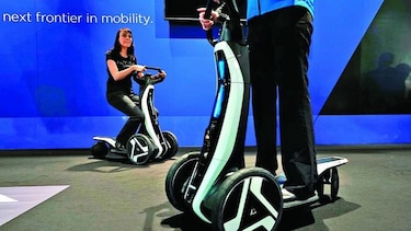 La locomoción del futuro en el CES