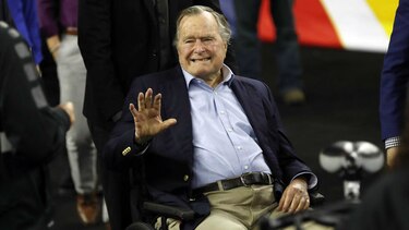 Hospitalizan a George H.W. Bush, expresidente de Estados Unidos