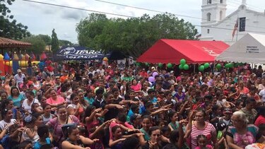 En el interior del país también celebraron el Día del Niño