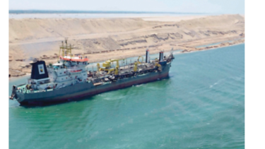 Canal de Suez reportó  crecimiento de 6.1% en sus ingresos de enero 