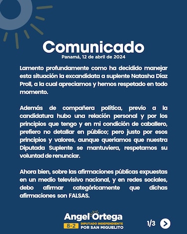 Candidato a diputado de Vamos en San Miguelito enfrenta querella por acoso y violencia de género