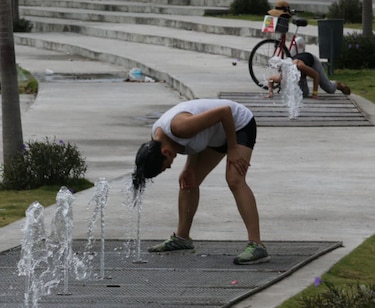 Emiten alerta por sensación térmica elevada en casi todo Panamá