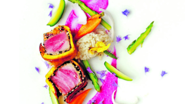 Tuna envuelta en plátano en tentación