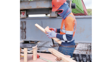 Construcción cae producto de huelga
