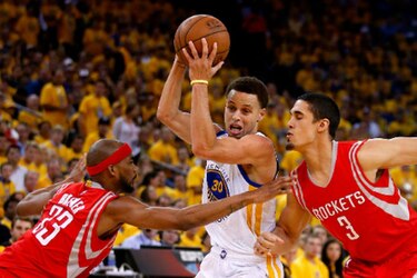 Warriors toman ventaja de 2-0 ante Rockets