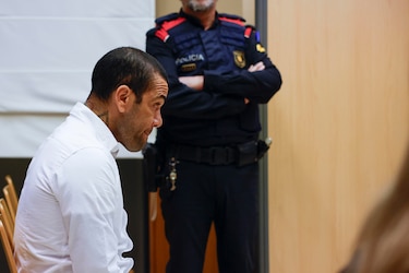Fiscalía y defensa recurren la condena del brasileño Dani Alves