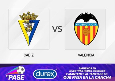 Cádiz frente a Valencia