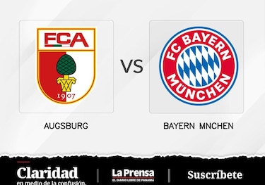 Bayern de Múnich medirá fuerzas hoy con FC Augsburgo