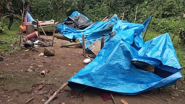 Restos de oro, motobombas y ocho campamentos: lo que encontraron las autoridades en operativo contra la minería ilegal