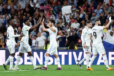 El Real Madrid supera 2-0 al Celta