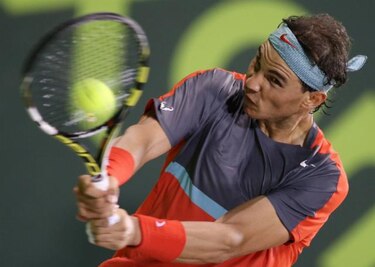 Nadal tuvo que dar un extra para avanzar en torneo de Qatar