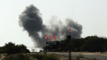 Intensos bombardeos de la aviación israelí sobre distintos objetivos en Gaza