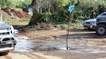 Residentes de Villa Bonita protestan por desperdicio de agua