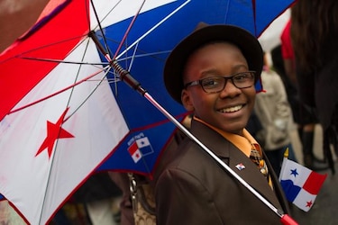 Las mejores fotos de los panameños desfilando en Nueva York
