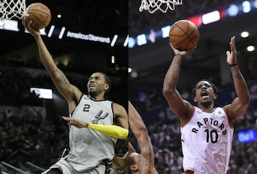 Spurs mandan a Leonard a los Raptors a cambio de DeRozan