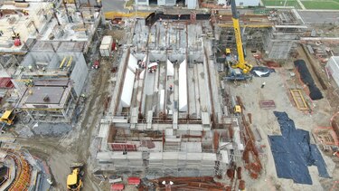 Planta de tratamiento de aguas residuales, con 78% de avance