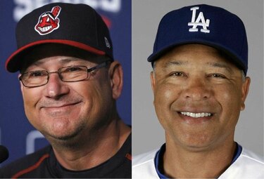 Francona y Roberts, elegidos los 'Mánagers del Año'