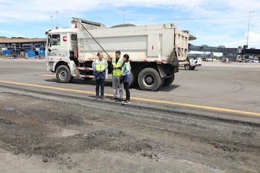 Tocumen completa la primea etapa de reparaciones en calles de rodaje en la T2