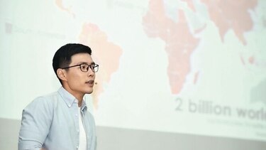 Un joven que sueña con un mundo sin sed