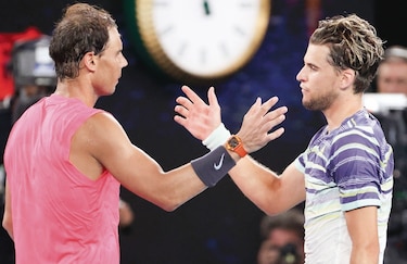 Thiem despidió a Nadal; Muguruza sigue en pie