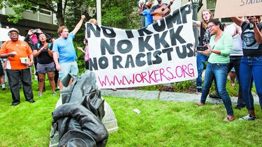 Trump reacciona a las críticas por Charlottesville