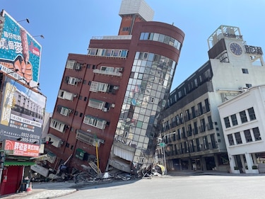 Ascienden a 9 los muertos por el terremoto de Taiwán, que deja más de 100 réplicas