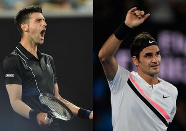 Federer y Djokovic pisan los octavos en Australia;  del Potro es eliminado