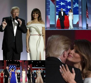 Donald y Melania Trump bailan 'My Way' de Frank Sinatra