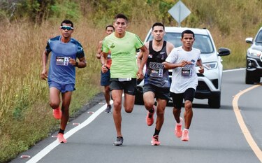 Chiricano bate récord en Maratón San Cristóbal