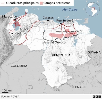 Qué tiene de especial la geografía de Venezuela que hace que tenga las reservas de petróleo probadas más grandes del mundo