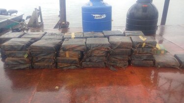 Decomisan un poco más de una tonelada de cocaína en costas de Veraguas